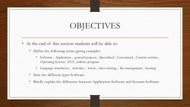 custom written software meaning